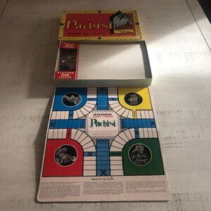 Rare , vintage c. 1950 National Games Pachisi Game of India #3019